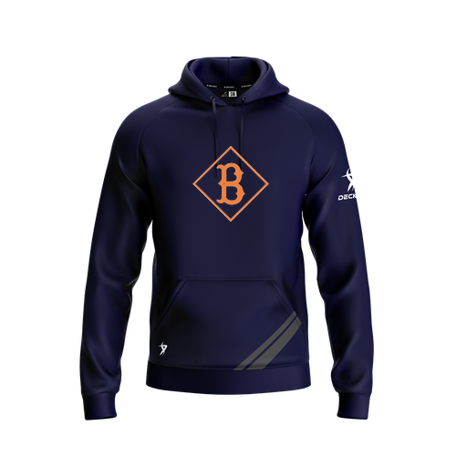 [FOLHSMNV-YXS-LOGO2] Decker Summit Hoodie (Youth XS, Navy, Logo 2)