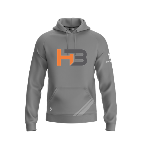 [FOLHSMGY-YXS-LOGO1] Decker Summit Hoodie (Youth XS, Gray, Logo 1)