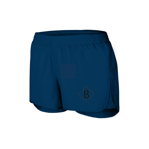 [2430.065.XS-LOGO3] Women's Performance Shorts (Female Adult XS, Navy, Logo 3)