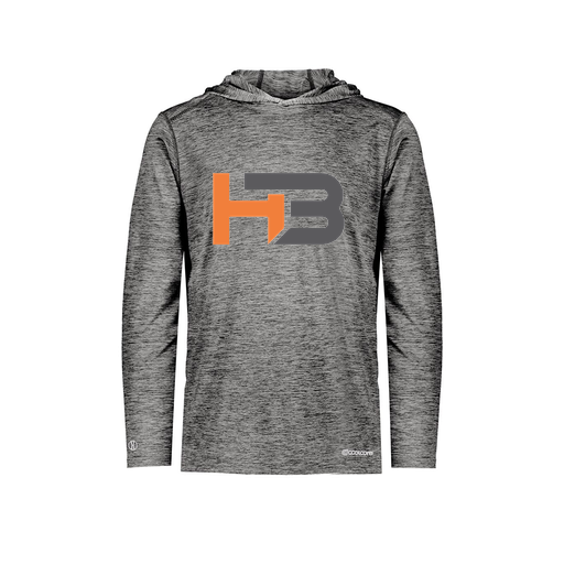 [FOLHCGBK-AS-LOGO1] Decker Men's Charge Hoodie (Adult S, Black, Logo 1)