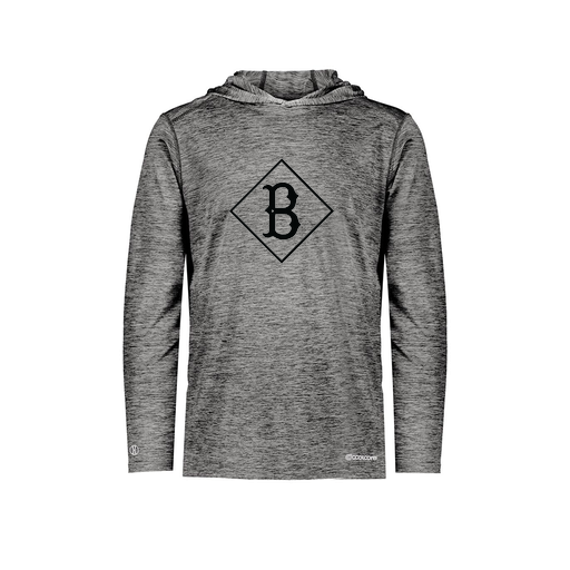 [FOLHCGBK-AS-LOGO3] Decker Men's Charge Hoodie (Adult S, Black, Logo 3)