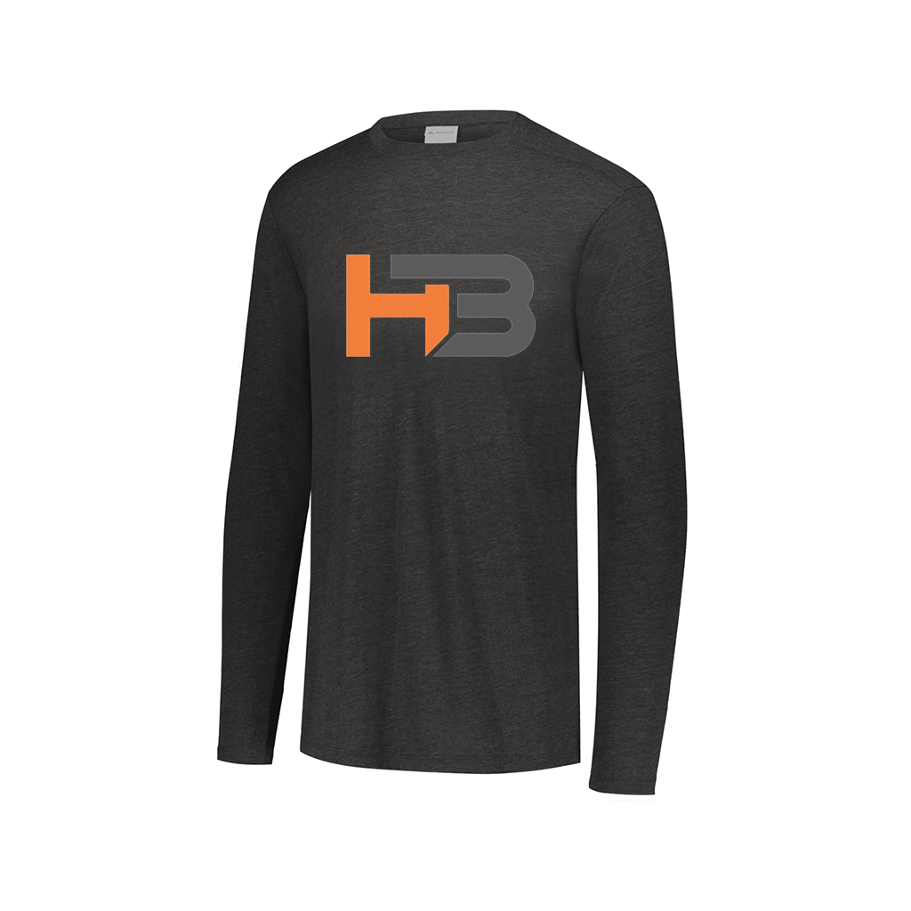 Decker Men's Tri-Blend T-Shirt - Long Sleeve