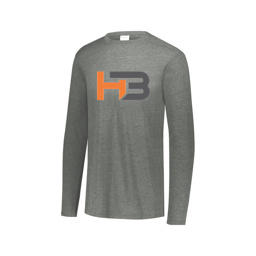 [3075.013.XS-LOGO1] Men's LS Ultra-blend T-Shirt (Adult XS, Gray, Logo 1)