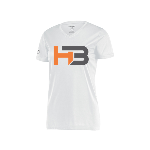 [222820.005.S-LOGO1] Ladies Movement Dri Fit Shirt (Female Adult S, White, Logo 1)