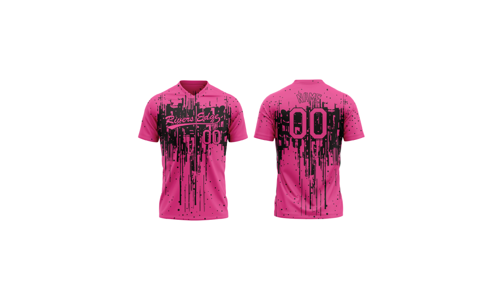 Rivers Edge - Pink V-Neck Jersey