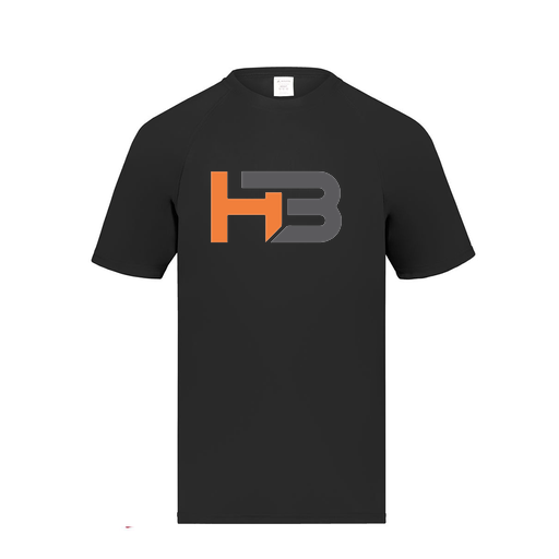 [2790.080.S-LOGO1] Men's Smooth Sport T-Shirt (Adult S, Black, Logo 1)