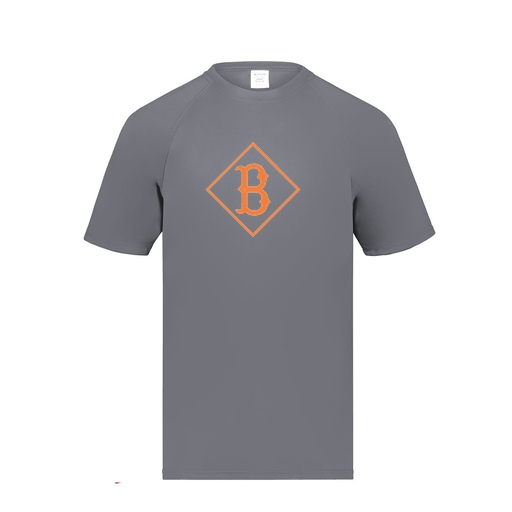 [2790.059.S-LOGO2] Men's Smooth Sport T-Shirt (Adult S, Gray, Logo 2)