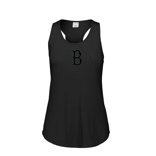 [3078.K94.S-LOGO3] Ladies Tri Blend Tank Top (Female Adult S, Black, Logo 3)