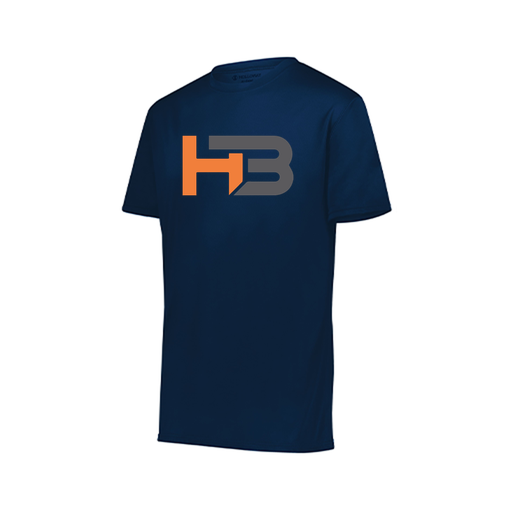 [222818.065.S-LOGO1] Men's Movement Dri Fit Shirt (Adult S, Navy, Logo 1)