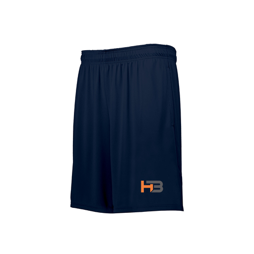 [229611.065.S-LOGO1] Decker Youth Swift Short (Youth S, Navy, Logo 1)